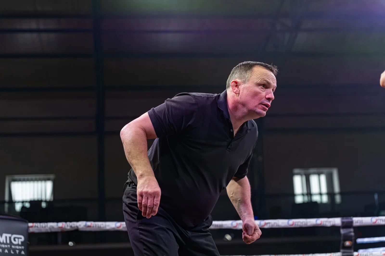 Referee in the ring